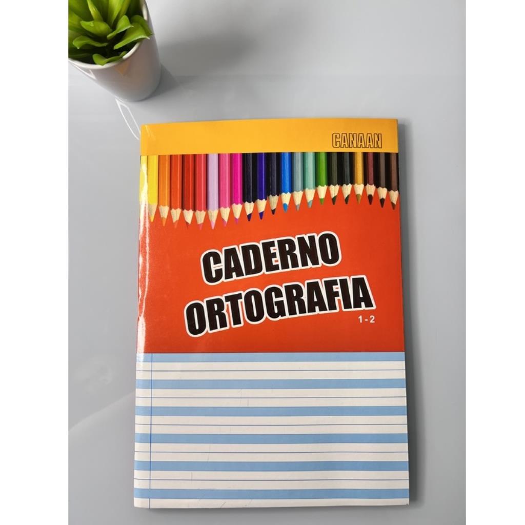 CADERNO BROCHURÃO ORTOGRAFIA - PRODUÇÃO DE TEXTO 60FLS
