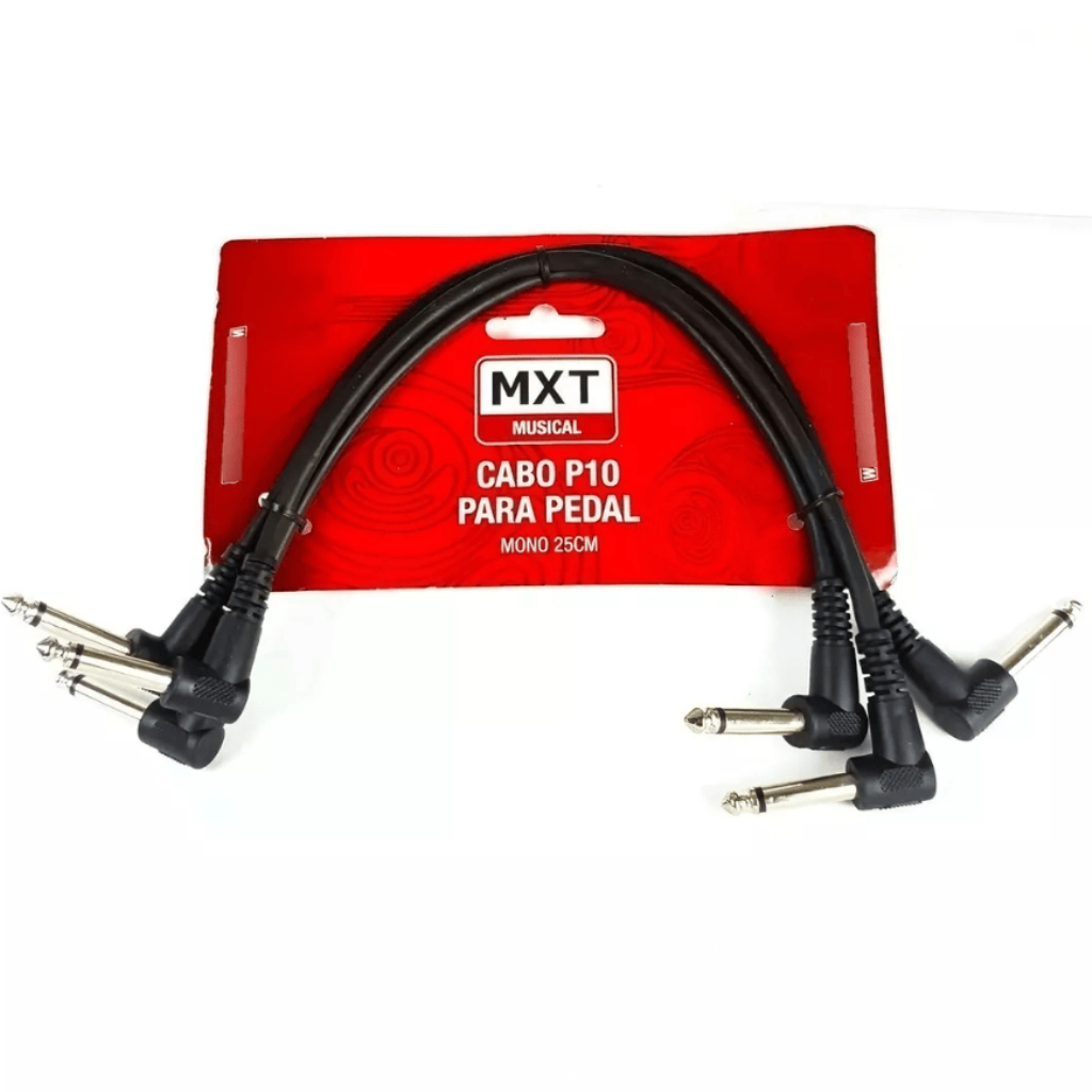 KIT 3 CABOS P10 L PARA PEDAL 25CM MXT