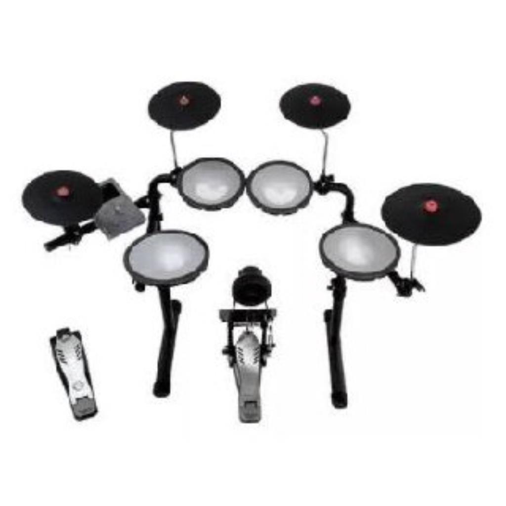 BATERIA ELETRONICA NAGANO TECH UP - 7 PADS + CURSO DE BATERIA