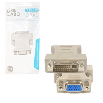 ADAPTADOR DVI P/ VGA LE-5510 - IT BLUE