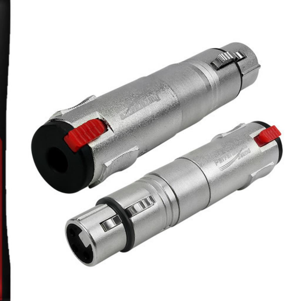 ADAPTADOR XLR FEMEA JACK J10 ESTÉREO C/ TRAVA MXT