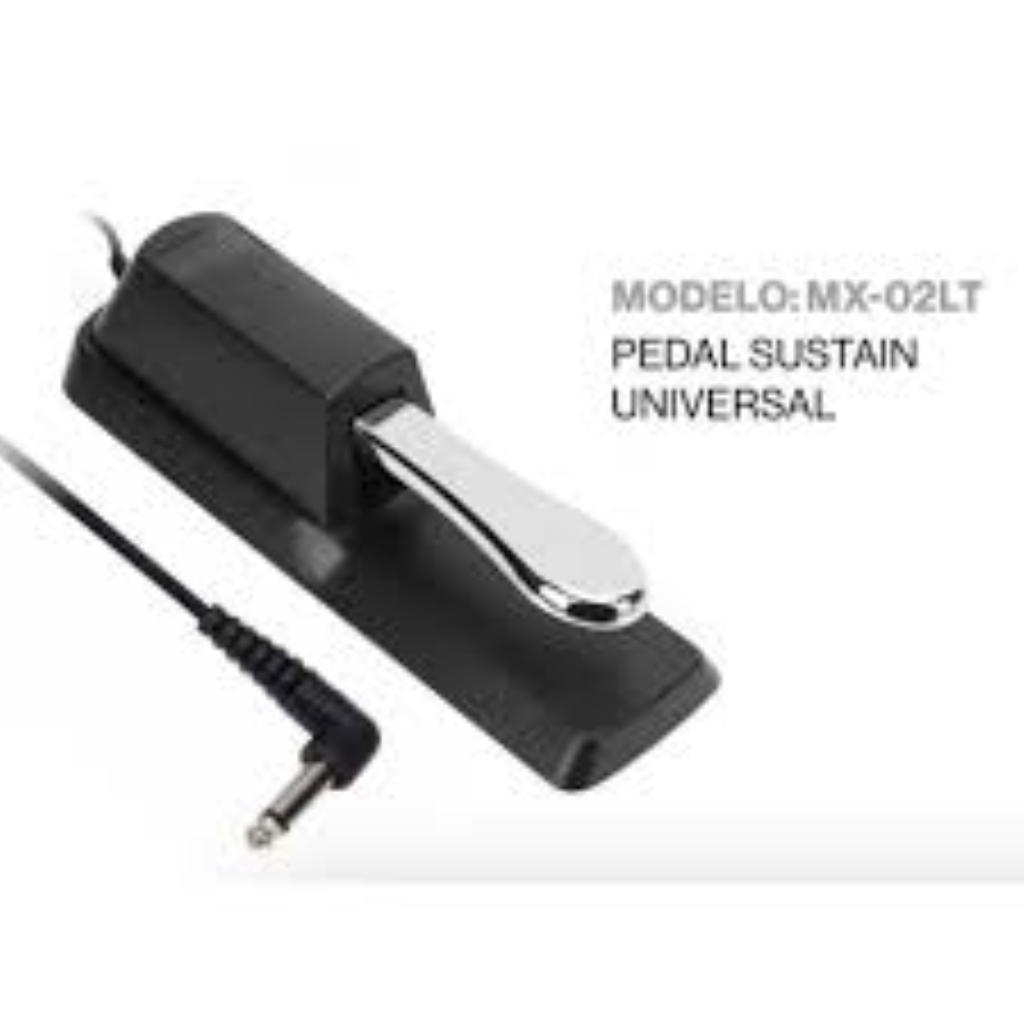 PEDAL SUSTAIN PARA TECLADO MX-02LT
