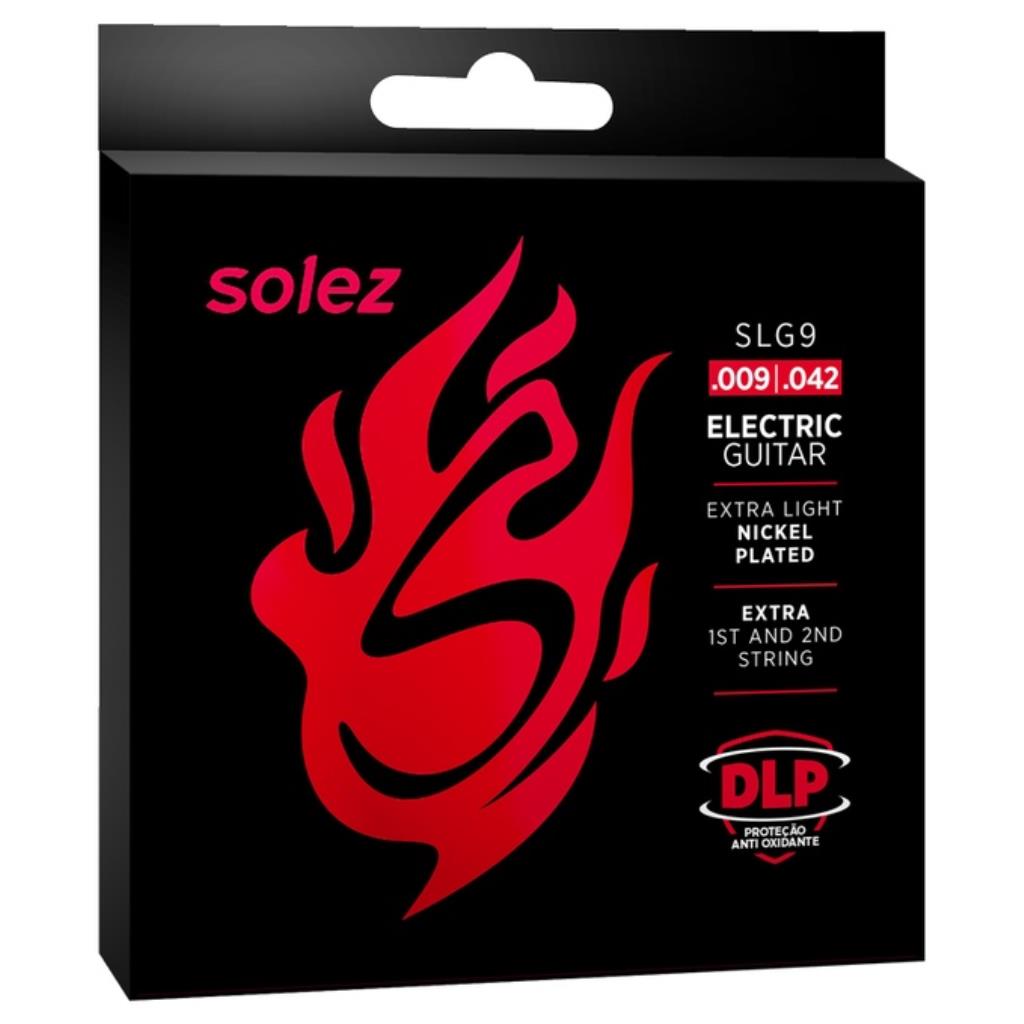 ENCORDOAMENTO GUITARRA SOLEZ 009 SLG9 2 PACK