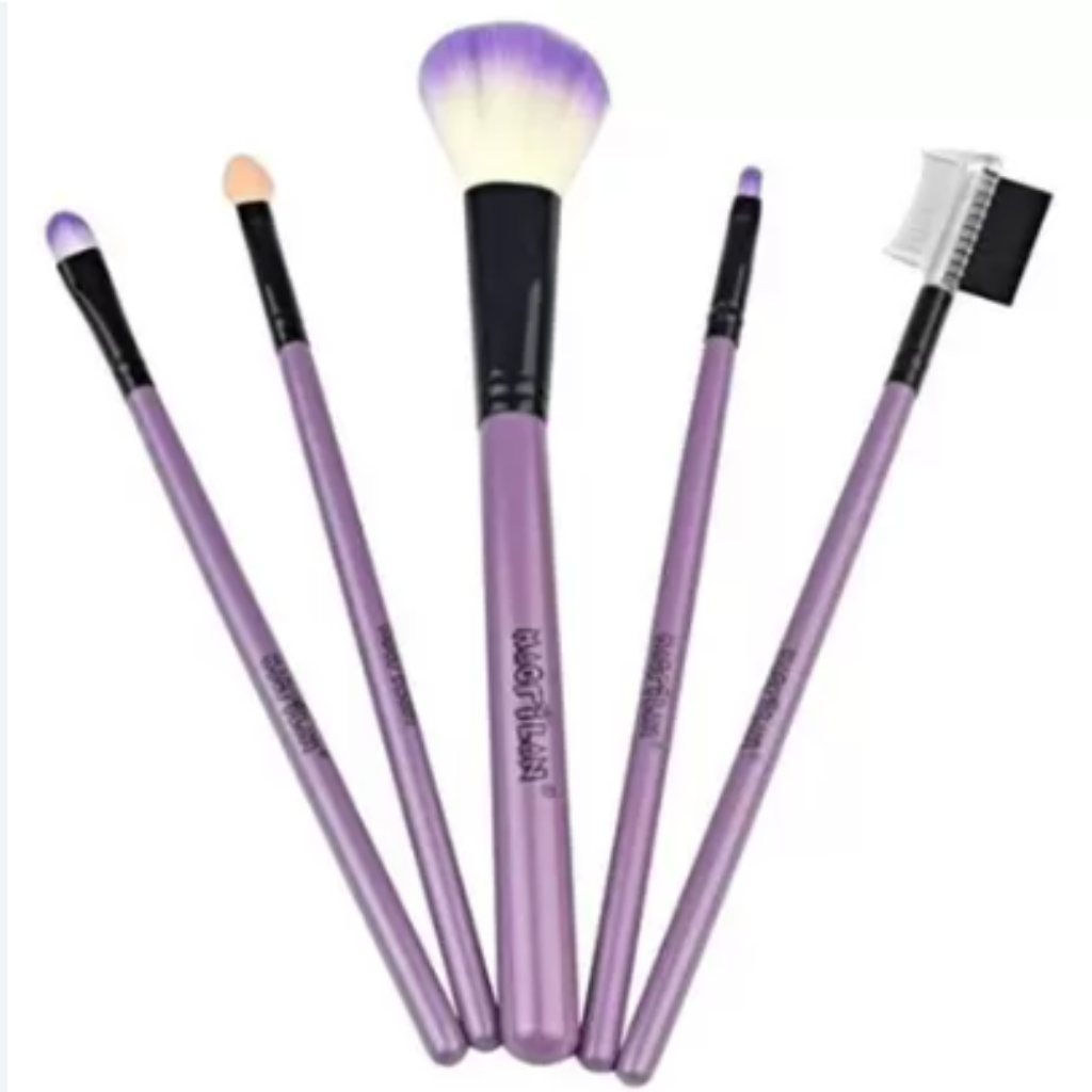 Kit de Pincéis Macrilan com 5 Pincéis