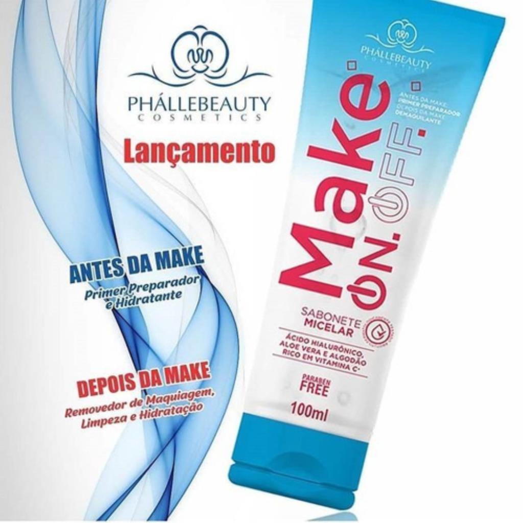 Sabonete PhalleBeauty- Micelar On/Off