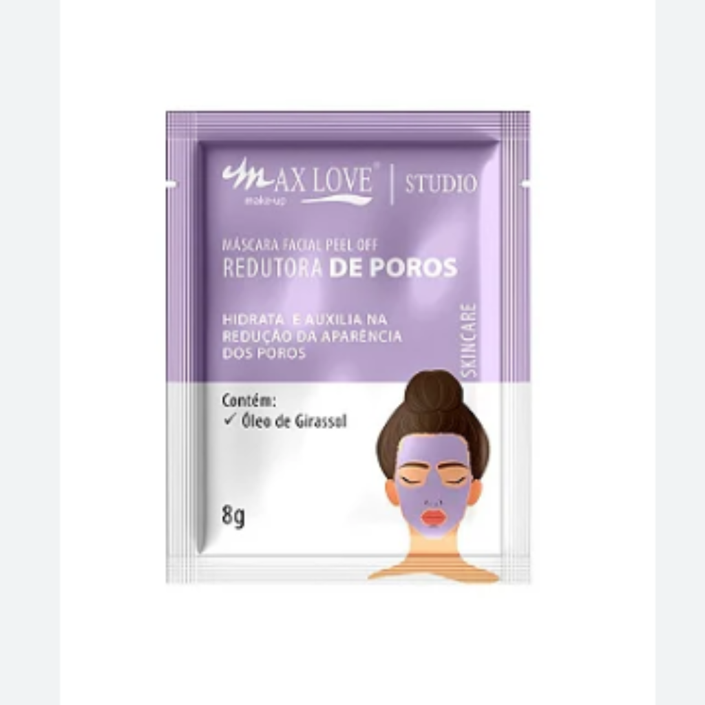 Máscara Peel Off Max Love - Redutora de Poros