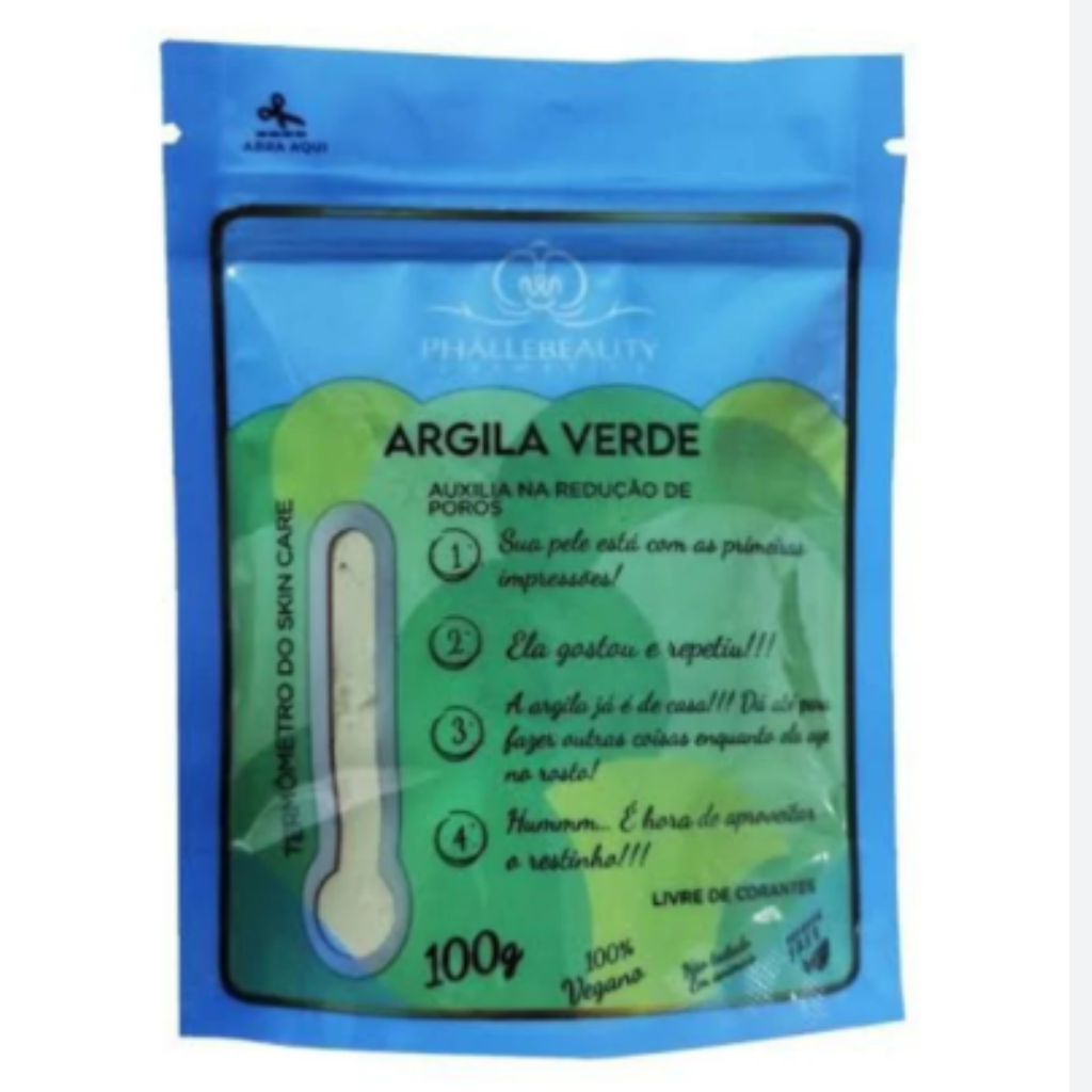 Argila Verde 100gr PhalleBeauty