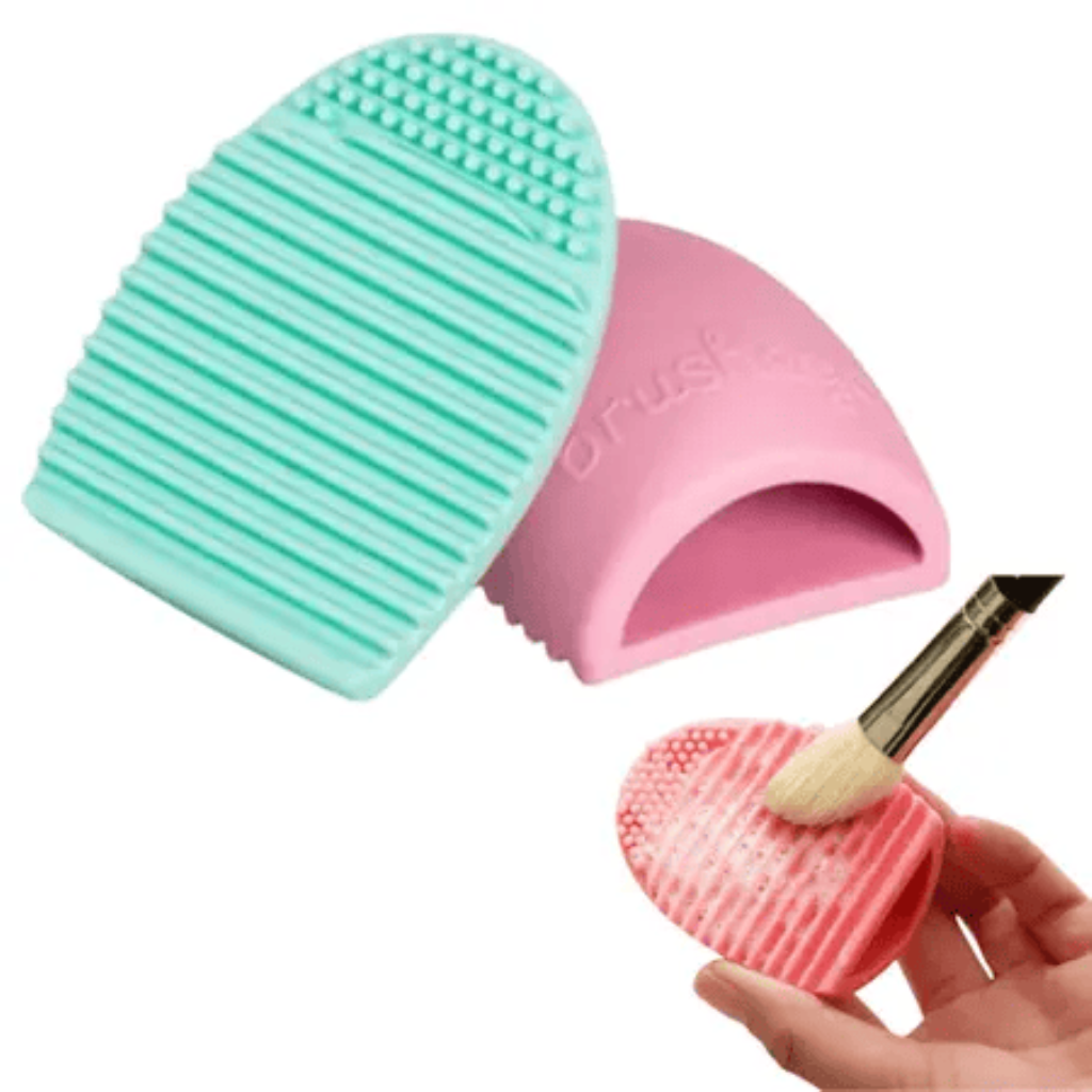 Esponja de Silicone para Limpeza de Pincéis