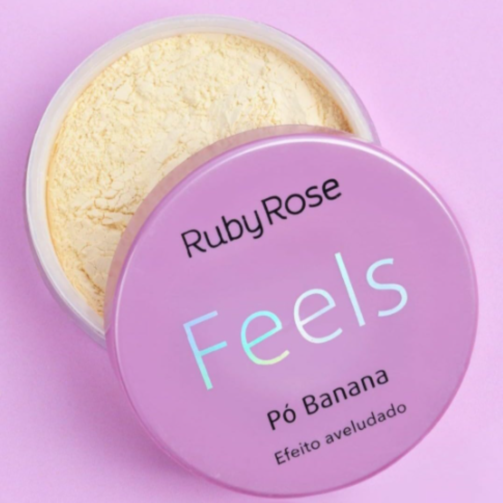 Pó Banana Feels Efeito Aveludado - Ruby Rose