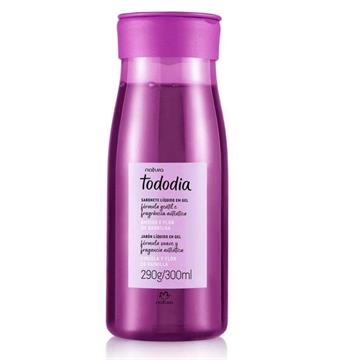 TODODIA SABONETE LIQUIDO EM GEL AMEIXA E FLOR DE BAUNILHA 300ML