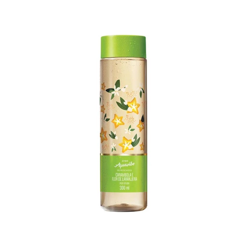 AQUAVIBE COLÔNIA BODY SPLASH CARAMBOLA E FLOR DE LARANJEIRA 300ML