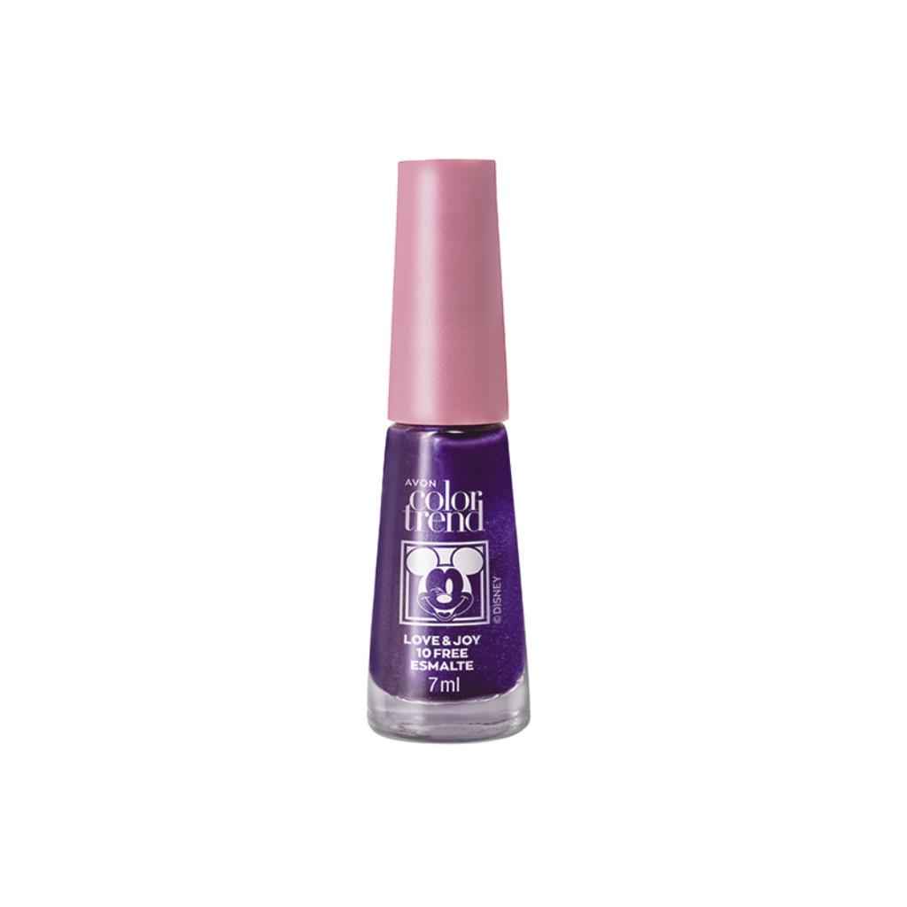 AVON ESMALTE COLOR TREND DISNEY MAGIA PURPURA 7ml