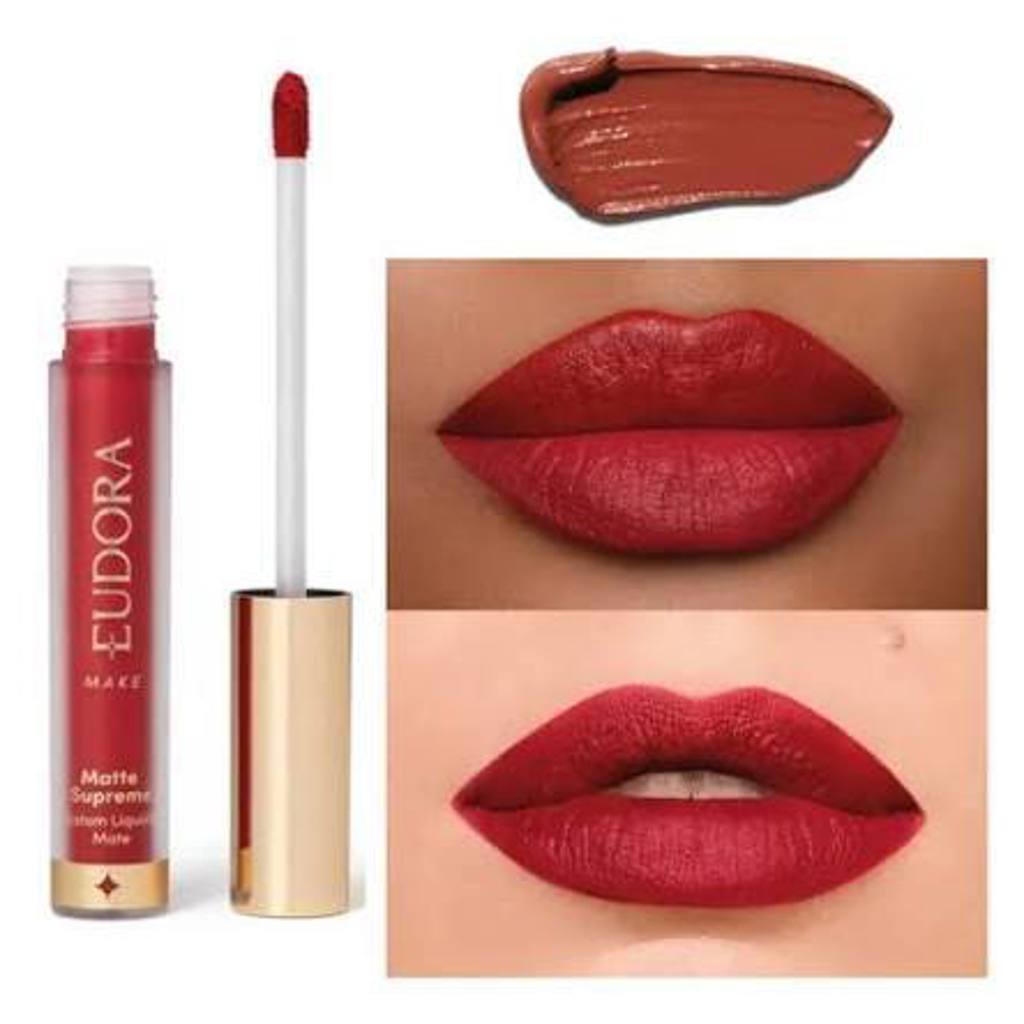 BATOM LIQUIDO MATTE SUPREME VERMELHO ÂMBAR 4ml