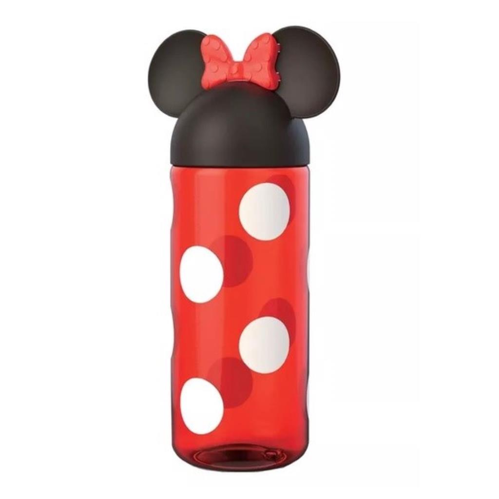 GARRAFA COM TAMPA 3D MINNIE 320ML