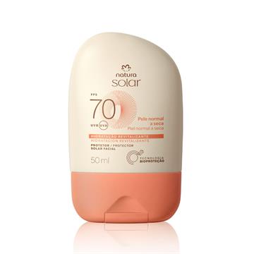 PROTETOR SOLAR NATURA FACIAL PELE NORMAL E SECA FPS70