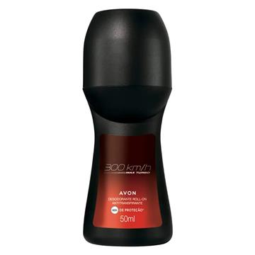 DESODORANTE ANTITRANSPIRANTE AVON 300KM MAX TURBO ROLL ON 50ml