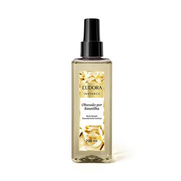 EUDORA INSTANCE OBSESSÃO POR BAUNILHA - SPRAY PERFUMADO DESODORANTE COLÔNIA 200Ml