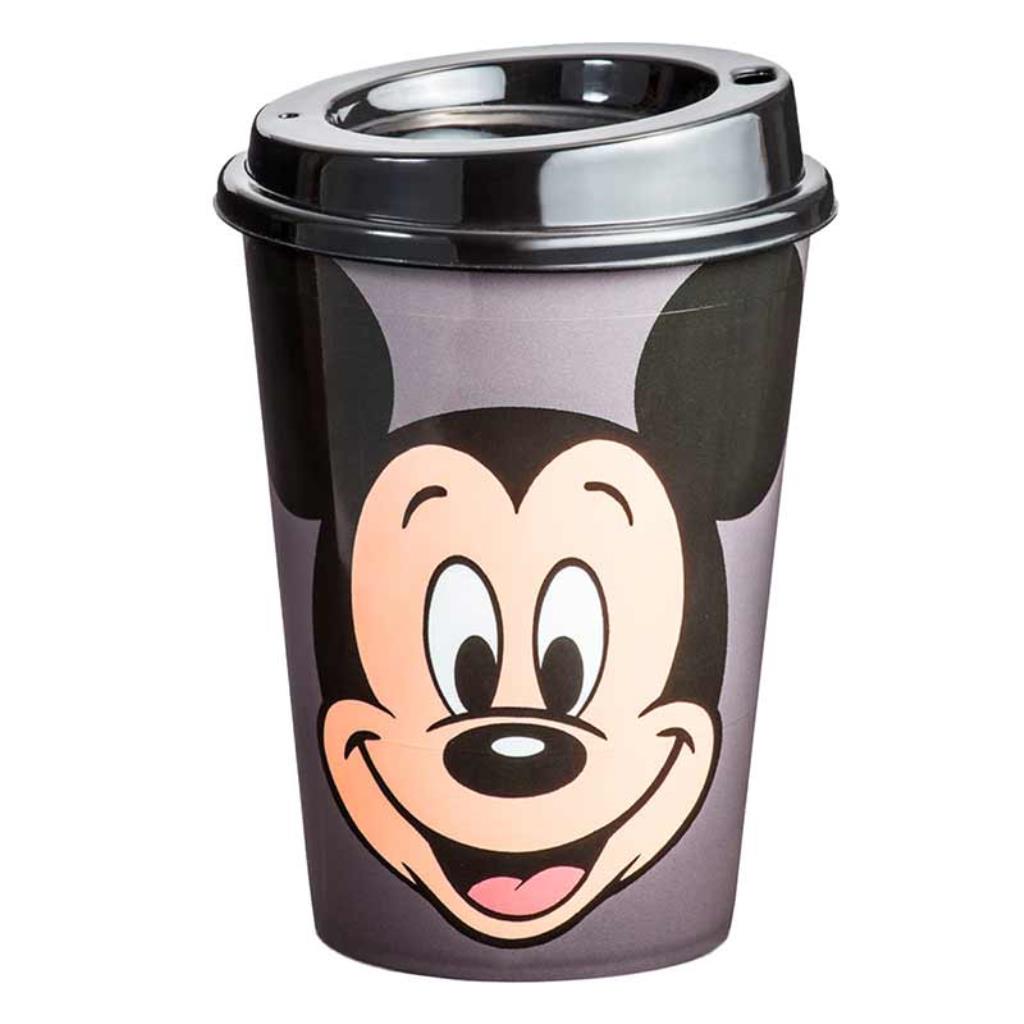 COPO COM TAMPA MICKEY 320ml