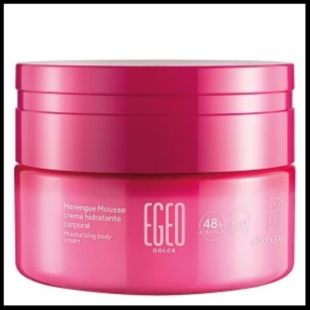 MOUSSE HIDRATANTE CORPORAL EGEO DOLCE MERENGUE 250g