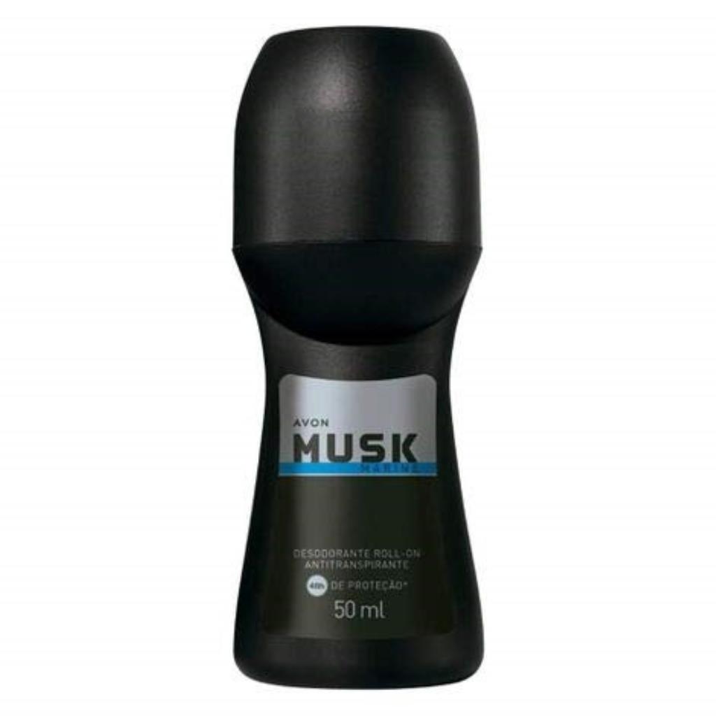 DESODORANTE ANTITRANSPIRANTE AVON MUSK MARINE ROLL ON 50ml