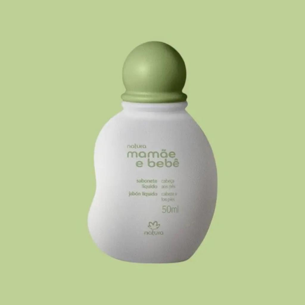 MAMÃE E BEBÊ SABONETE LÍQUIDO 50mll