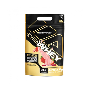 GOLD WHEY 900g ADAPTOGEN - MORANGO