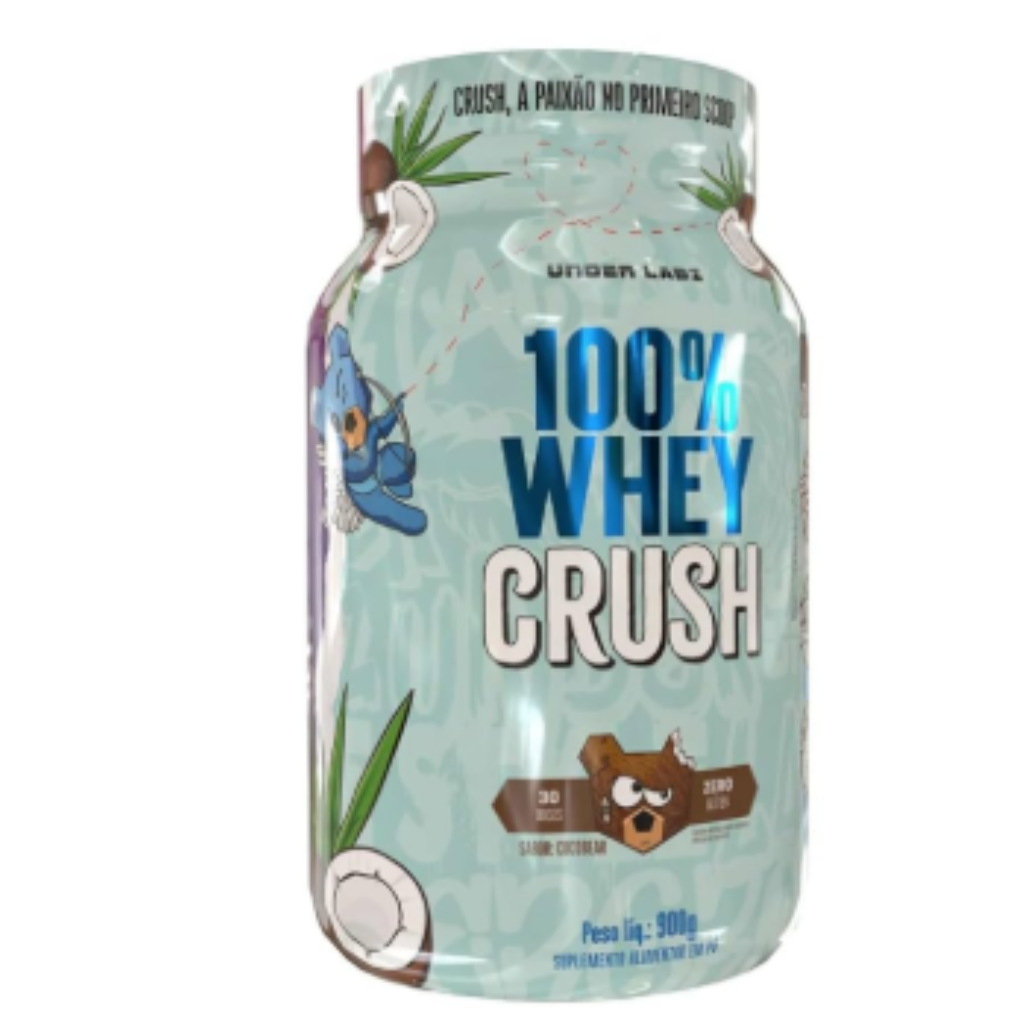 WHEY CRUSH CONCENTRADO 900g UNDER LABZ - COCOBEAR