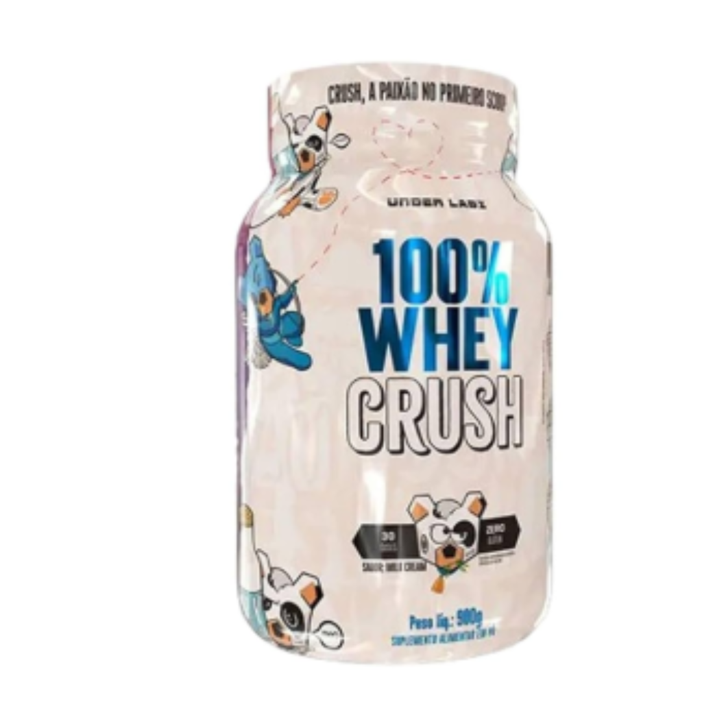 WHEY CRUSH CONCENTRADO 900g UNDER LABZ - MILK CREAM