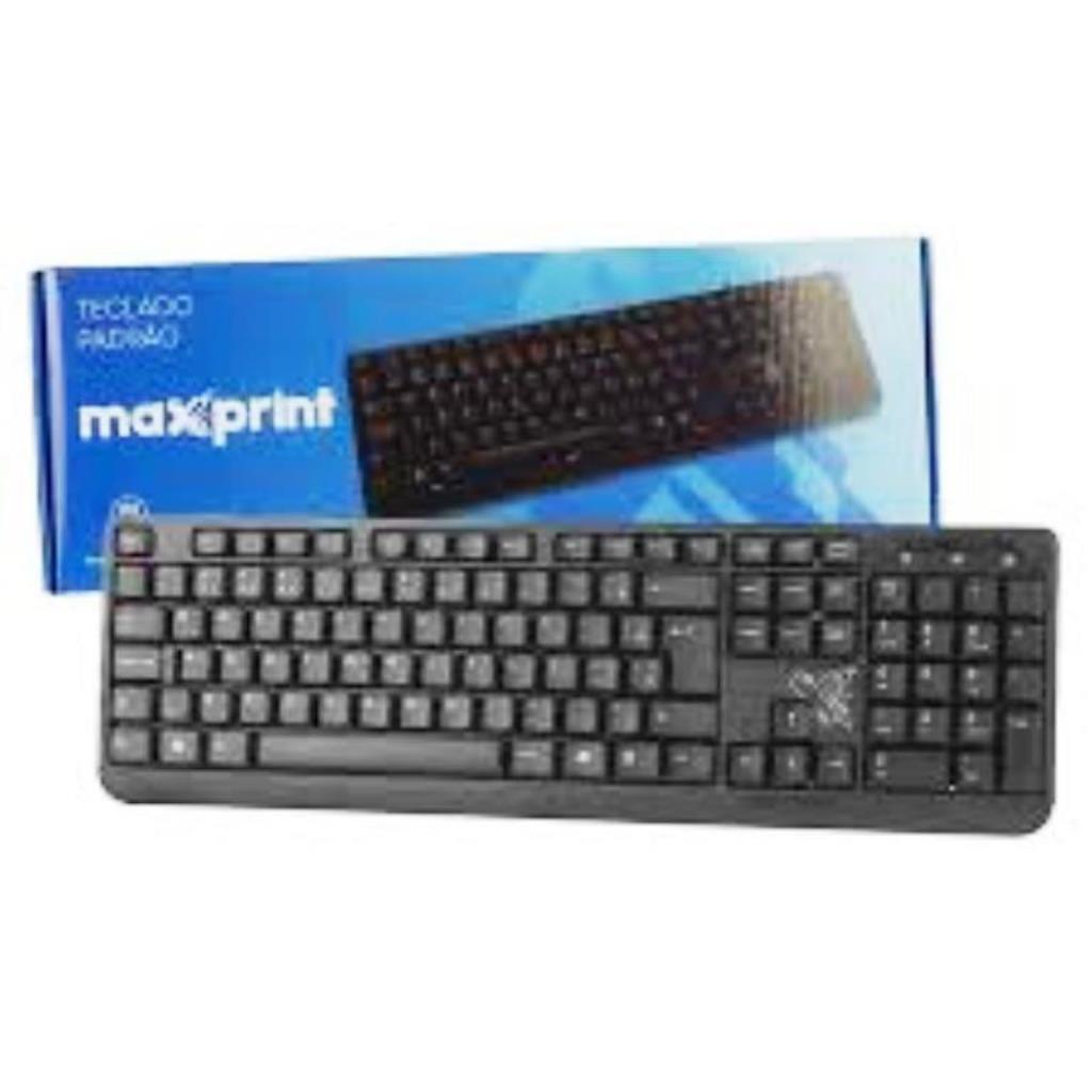 TECLADO COM FIO 60000153 MAXPRINT