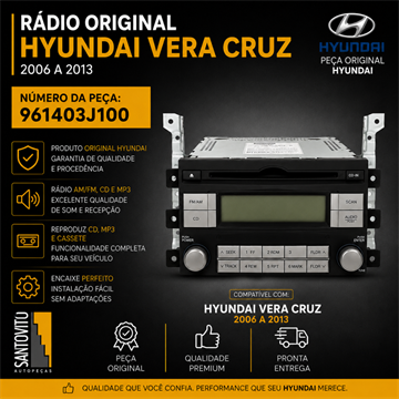 Radio Original Hyundai Veracruz Am Fm Cd 2006 Á 2013