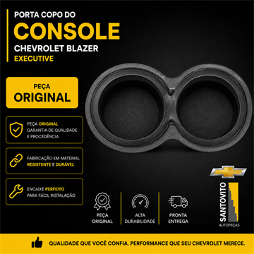 Porta copo do console da Blazer executive automatica