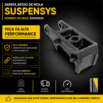 Sapata Apoio De Mola Suspensys Nova E Original 200100534
