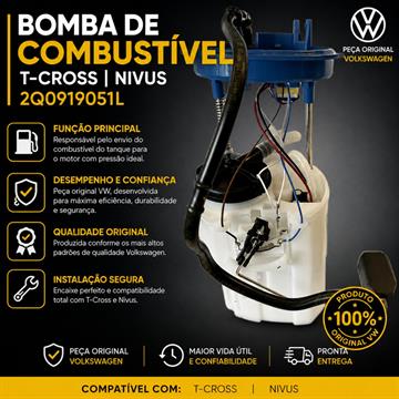Bomba De Combustível Com Sensor Polo Nivus T-cross Virtus