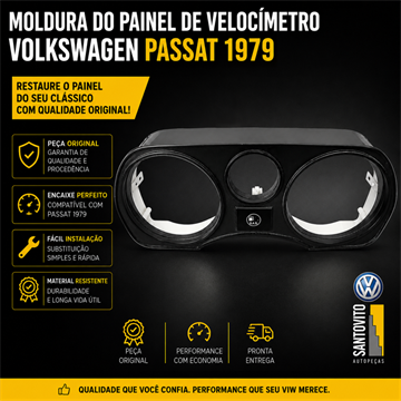 Moldura Painel Velocímetro Vw Passat Ts Antigo Original