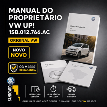 Manual de instruções do proprietário Volkswagen Up! (0310)