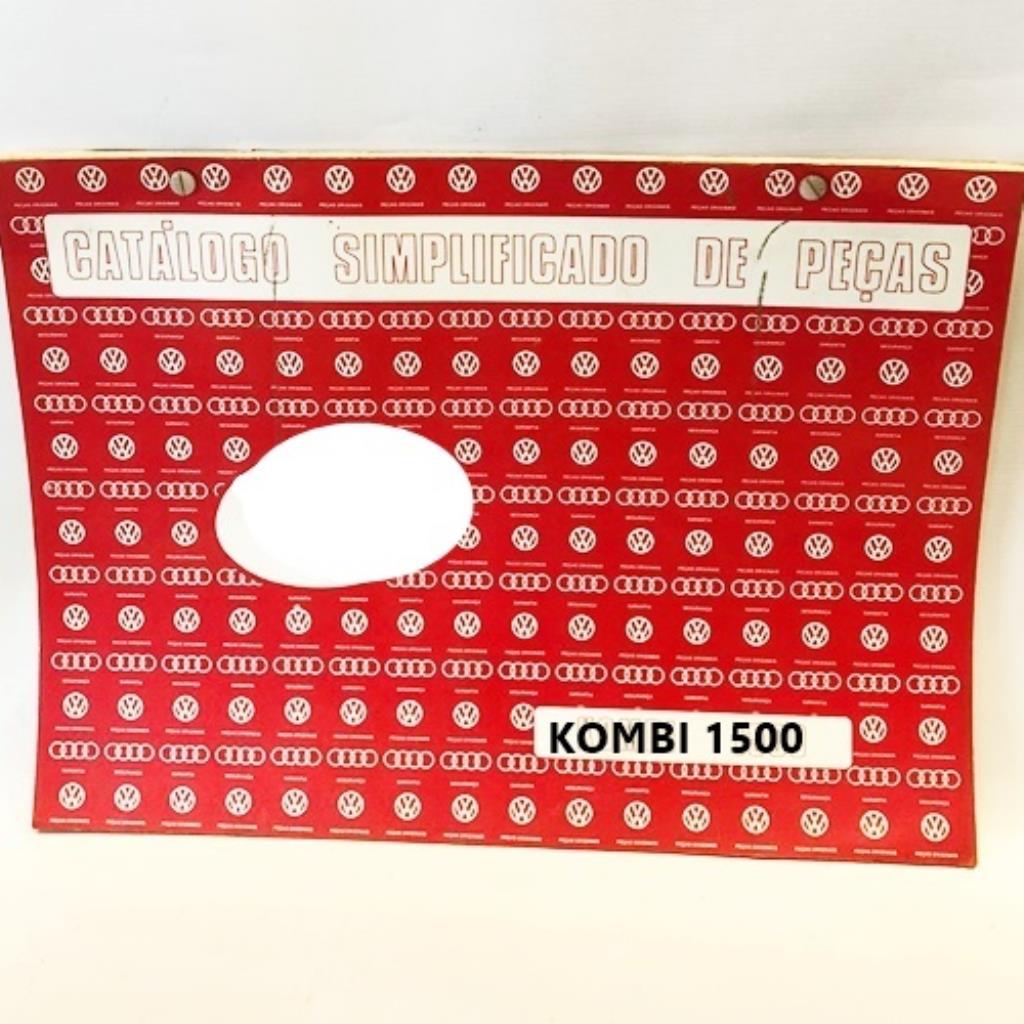 Catalogo Simplificado De Peças Volksw Kombi 1500 Original