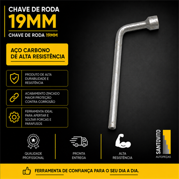 Chave de roda universal Fercay 19mm