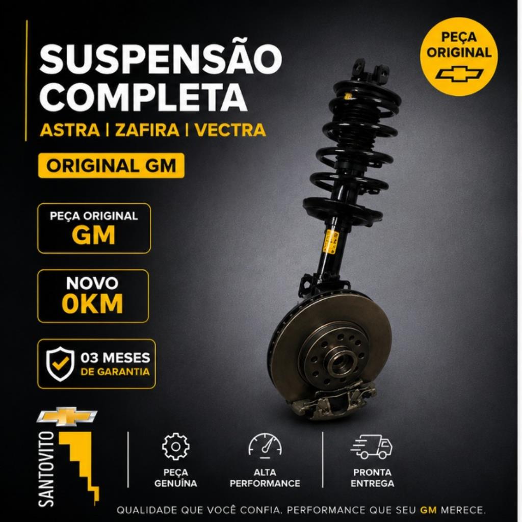 Suspensão completa Chevrolet Astra Vectra Zafira Telescopio Lado direito (0713)