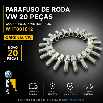 Kit 20 parafusos Volkswagen Fox Space Golf