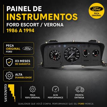 PAINEL ESCORT VERONA RELOGIO PONTEIRO  1986 A 1994