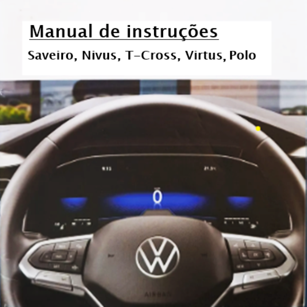 Manual de bordo Volkswagen Nivus Polo Saveiro T-Cross Virtus