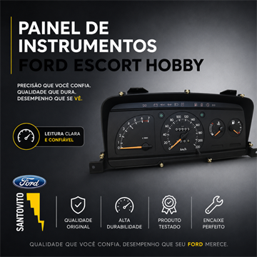 PAINEL ESCORT COMPLETO PONTEIRO LARANJA (SEM O ACRILICO)