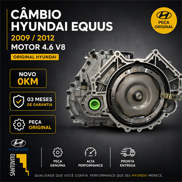 Transmissão Automática Hyundai Equus 2009/2012 Motor 4.6 V8