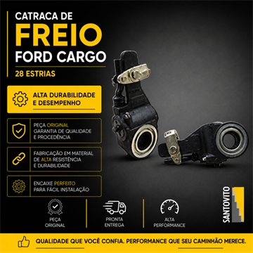 CATRACA DE FREIO DE CAMINHÃO FORD 28 DENTES