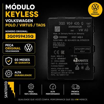 Módulo De Comando Sistema Keyless Vw Taos T-cross 3q0959435q
