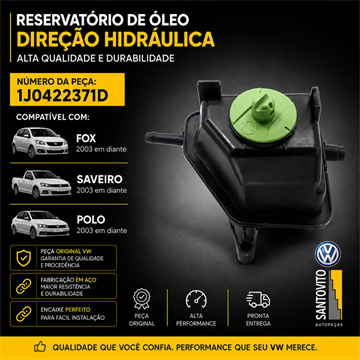 Reservatorio de Oleo da direção Hidraulica Volkswagen