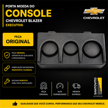 Porta moedas original do console da Blazer executive automatica