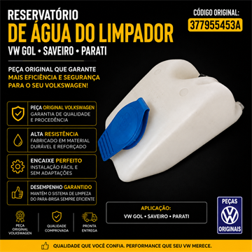 RESERVATÓRIO DE ÁGUA GOL PARATI SAVEIRO
