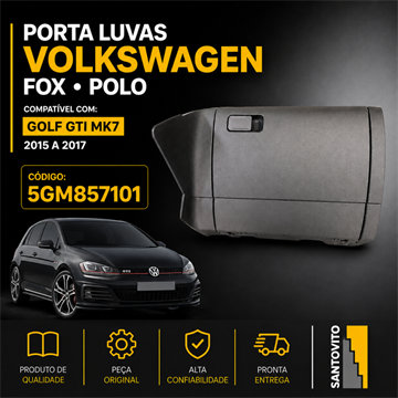 PORTA LUVAS DO GOLF GTI MK7