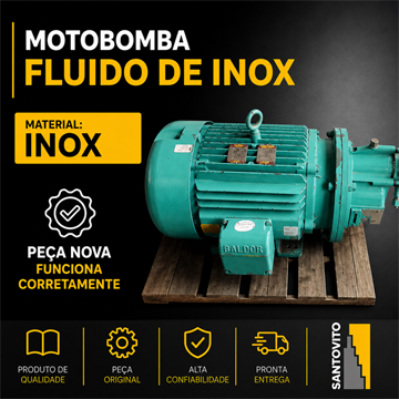 MOTOBOMBA PARA FLUIDO DE INOX